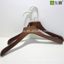 Retro Color Lotus Wooden Hanger With Non-slip